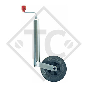 Roue jockey ø48mm rond Compact, 1222433