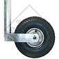 Roue jockey ø48mm rond PLUS, 1222438, pour caravanes, remorques-auto, machines pour l'industrie du bâtiment