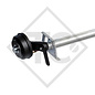 Braked axle 1050kg SWING axle type CB 1054, 46.21.379.889