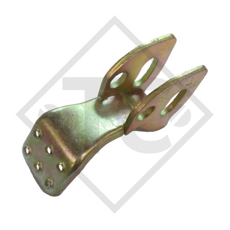 Dente di arresto, saldata