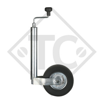 Roue jockey ø48mm rond, type ST 48-V-255 SB, version renforcée