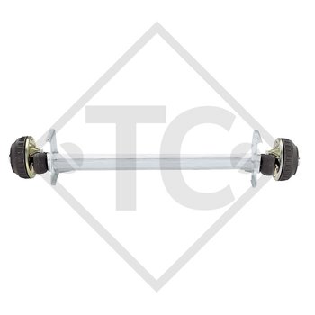 Braked axle 900kg EURO1 axle type B 850-5 BÜRSTNER Club 355 N, 3701 and 3907 (390TK)