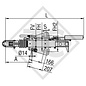 Enganche de inercia en V tipo ZAF 3.5-3, 2500 a 3500kg, 48.51.581.006