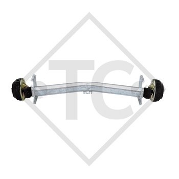 Braked axle 1700kg EURO Plus axle type DELTA SIN 14-3 Adria 663 UK Classica