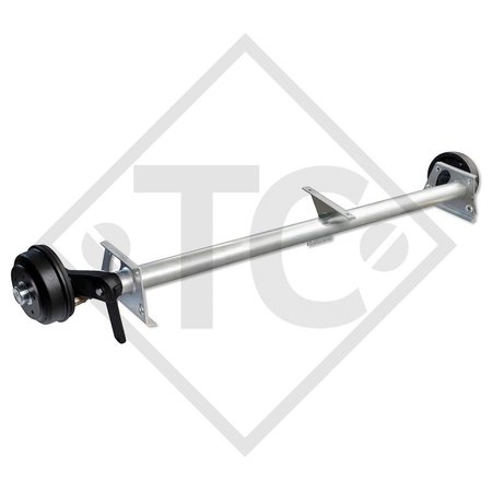 Essieu SWING 1500kg freiné type d'essieu CB 1505, 46.27.379.446