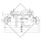 Assale frenato SWING 1500kg tipo di assale CB 1505, 46.27.379.446, 4002628