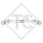 Braked axle 750kg EURO1 axle type B 850-2 - HYMER Pan/Familia