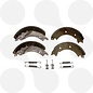 Kit de zapatas de freno para freno de rueda tipo 20-964/1 y 20-2425/1, tamaño del freno 200x50mm para un eje