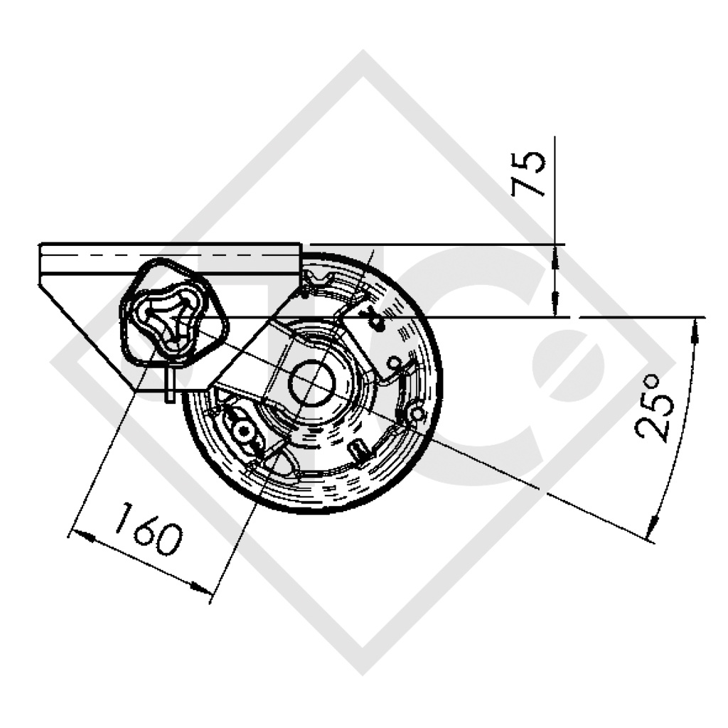 Ersatzteile-Kit Radbremse 811402