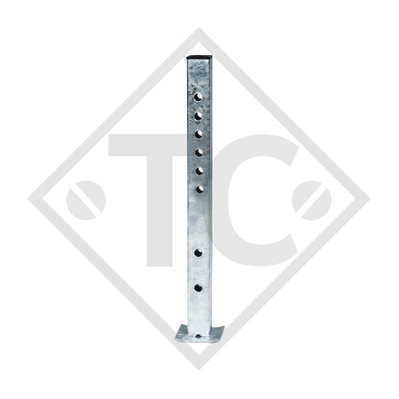 Apoyo rígido 50x50mm cuadrada