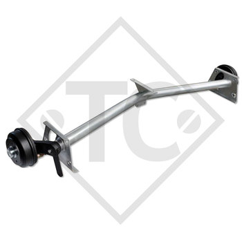 Essieu 1050kg / 1350kg freiné type d'essieu SCB 1054, 46.21.379.916, 4012957