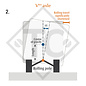 Braked axle SWING 1050kg axle type SCB 1054, 46.21.379.916, 4012957