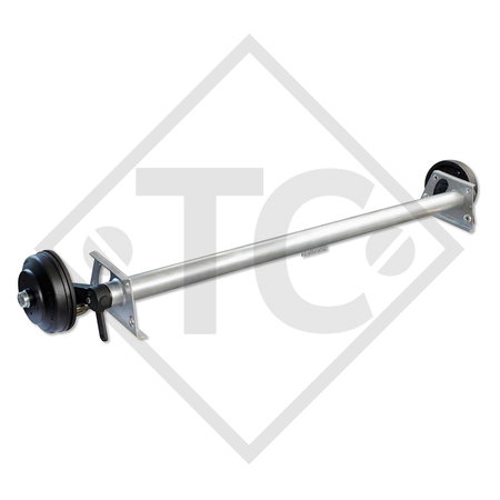 Braked axle 1050kg SWING axle type CB 1054, 46.21.379.599