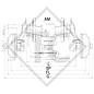 Eje con freno SWING 1700kg tipo de eje SCB 1605, 46.29.368.907, 4024036