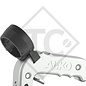 Coupling head AK 7 version A with plug holder for unbraked trailers