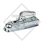 Coupling head AK 7 version D for unbraked trailers