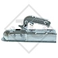 Coupling head AK 7 version D for unbraked trailers