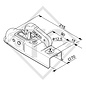 Coupling head AK 7 version H for unbraked trailers