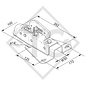 Coupling head AK 7 version A for unbraked trailers