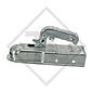 Coupling head AK 7 version E for unbraked trailers