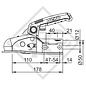 Coupling head AK 161 with Soft-Dock for braked trailers