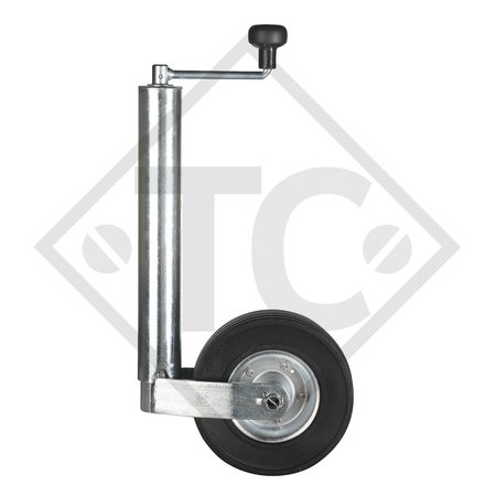 Roue jockey ø60mm rond, type ST 60-255 SB