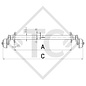 Achse gebremst 1300kg EURO1 Achstyp B 1200-5 Bürstner