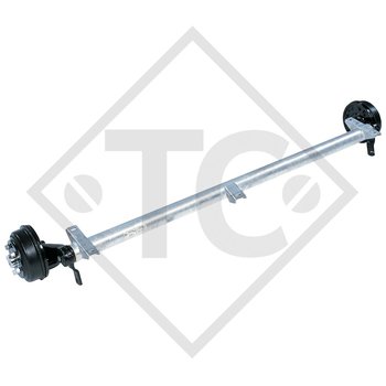 Braked axle 1350kg RONDO axle type DB 1355 ECO-1, 45.25.362.042 Hobby Elegance 470 UB