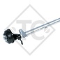 Braked axle 1350kg RONDO axle type DB 1355 ECO-1, 45.25.379.726 Hobby Elegance 470 UB