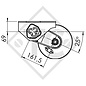 Halbachsen gebremst 1350kg Achstyp B 1200-6 (Paar)