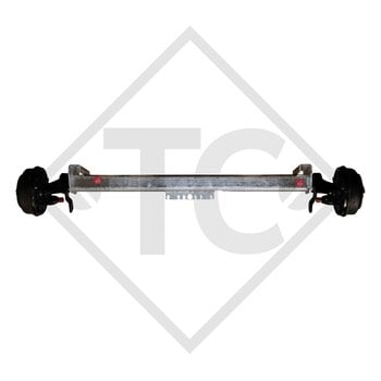 Essieu SWING 1050kg freiné type d'essieu CB 1055, 46.21.379.016 HUMBAUR