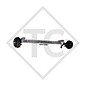 Assale frenato 1050kg SWING tipo di assale CB 1055, 46.21.379.016, HUMBAUR