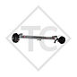 Assale frenato 1050kg SWING tipo di assale CB 1055, 46.21.379.182, HUMBAUR