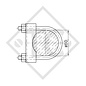 Fijación de abrazadera ø60mm redondo, KBF 60, para los remolques convencionales