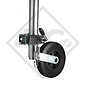 Securing system for jockey wheel ø48mm, BS-KLE 48, 1860693, suitable for all trailer types