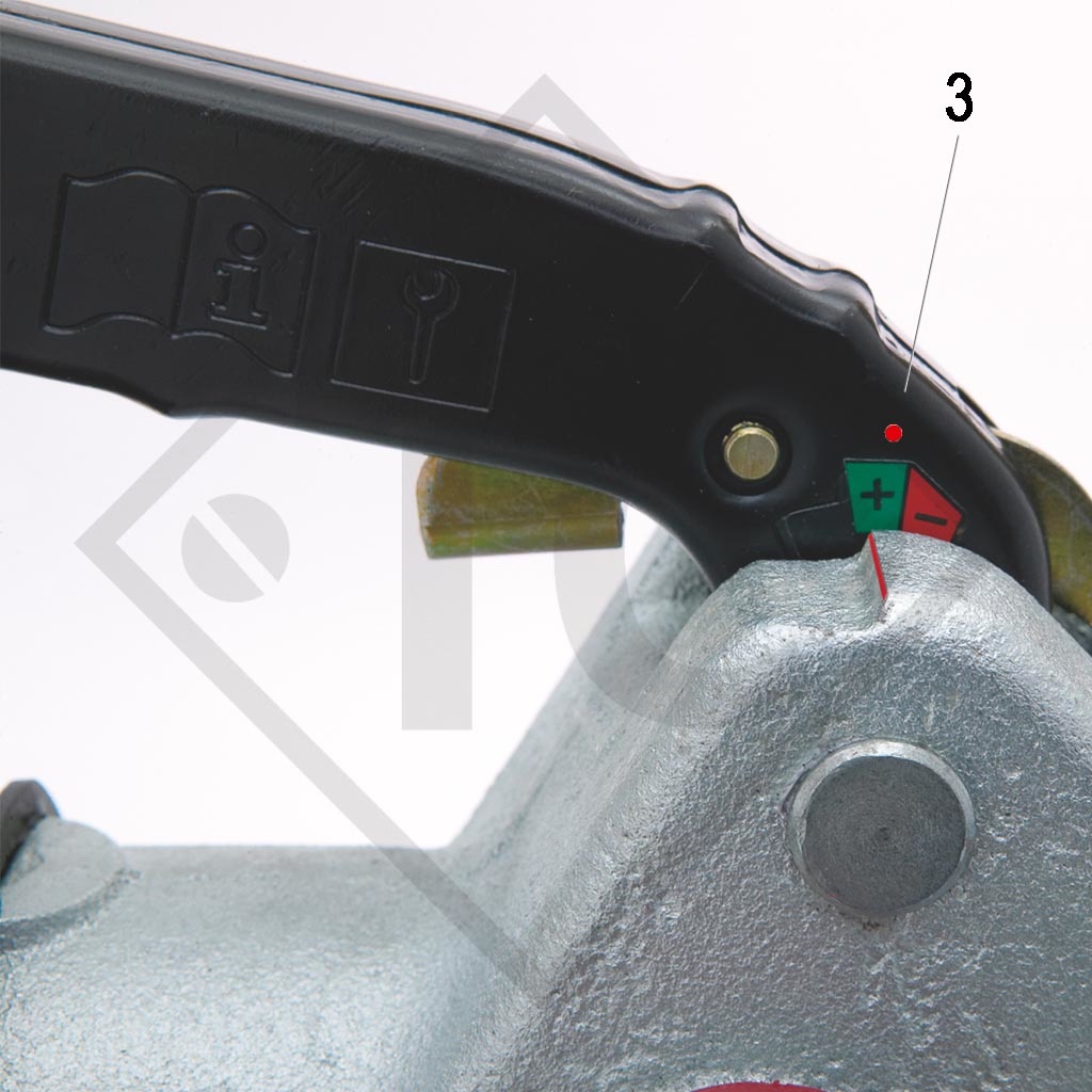 Safety Kit PROFI für AK 301 mit Soft Dock, Distanzstück ø45mm, Schraubmaterial und Druckschloss für gebremste Anhänger