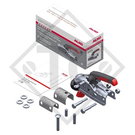 Safety Kit Giunto a sfera AK 161 con Soft-Dock, distanziale ø35/45mm e lucchetto a pressione