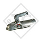 Coupling head EM 80 R-G for unbraked trailers