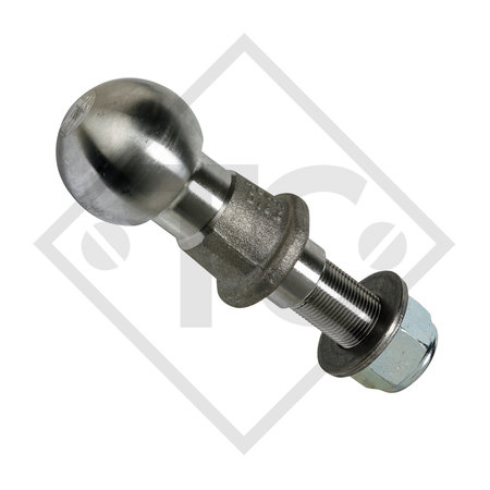 Boules d'attelage pour tête d'attelage KUB 50-ALBE-2.0T, zingué