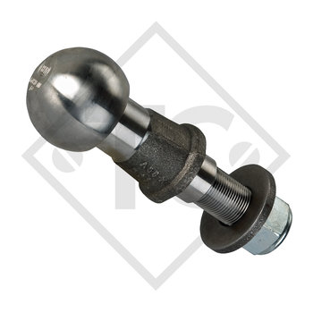 Boules d'attelage pour tête d'attelage KUB 50-ALBE-3.5T