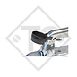 Coupling head WW 8-A with holder for unbraked trailers