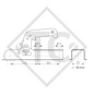 Coupling head WW 8-D30 for unbraked trailers