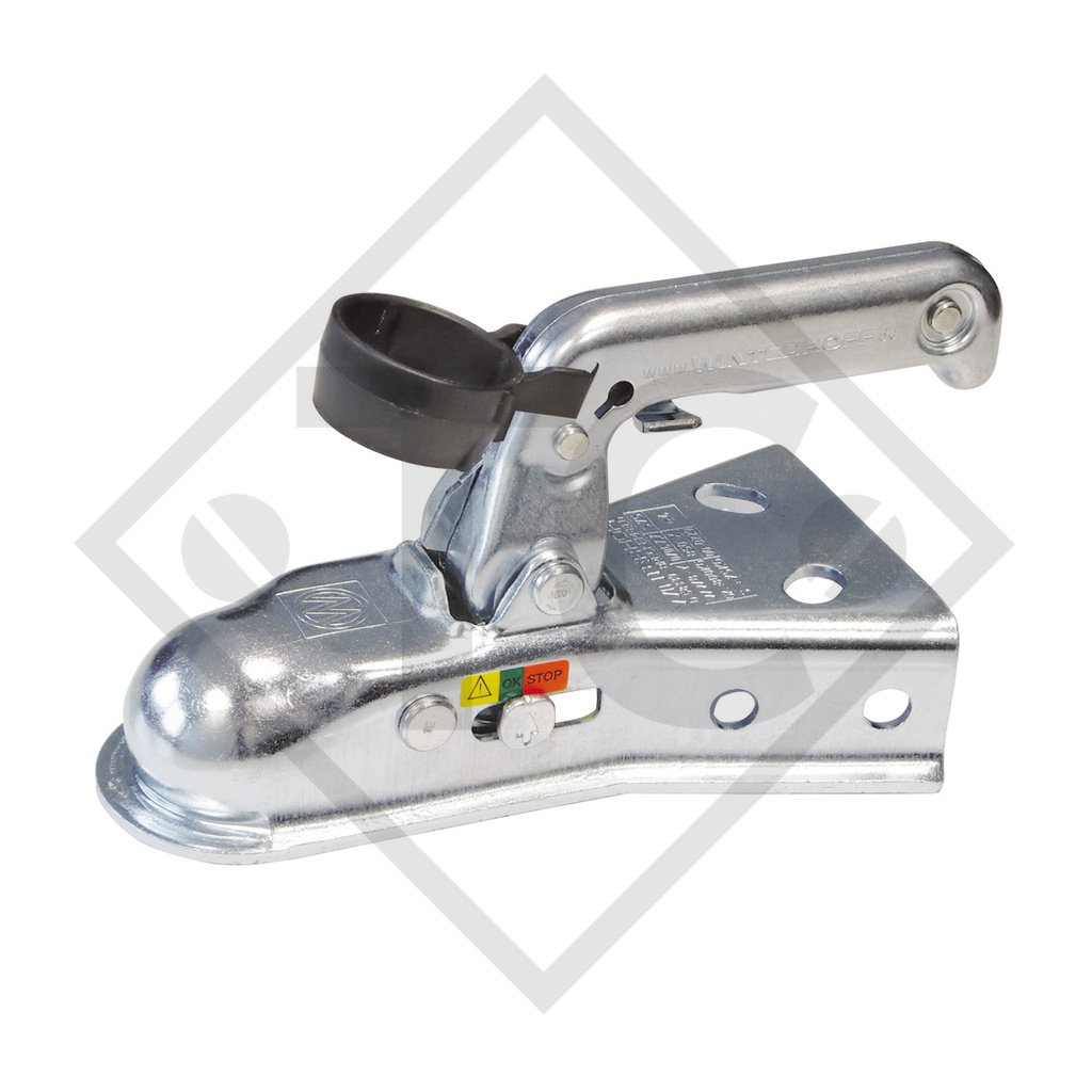 Coupling head WW 8-Y with holder for unbraked trailers