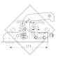 Coupling head WW 8-Y with holder for unbraked trailers