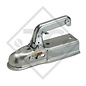 Coupling head WW 150-VF with holder for unbraked trailers