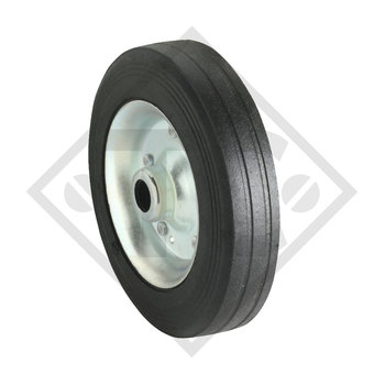 / WINTERHOFF Solid rubber wheel 200x50mm 200 VB for jockey wheel ST 48-200 VB, ST 48-V-200 VB, K 60-200 VB and K 60-B-200 VB