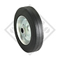 / WINTERHOFF Solid rubber wheel 200x50mm 200 VB for jockey wheel ST 48-200 VB, ST 48-V-200 VB, K 60-200 VB and K 60-B-200 VB