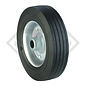 Solid rubber wheel 200x60mm 200 VB for jockey wheel VK 60-P2H-200 VBB, VK 60-PB1-200 VBB, VK 60-200 VBB, VK 60-KH-200 VBB and VK 60-BH-200 VBB