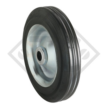 Solid rubber wheel 250x60mm 250 VBR