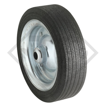 Solid rubber wheel 400x60mm 400 VBR